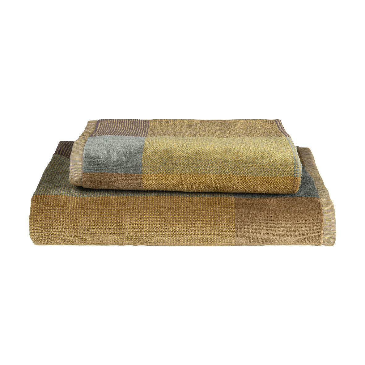 Asciugamani 1+1 Biancheria Cromatismi 1+1 Fazzini - evabiancheria